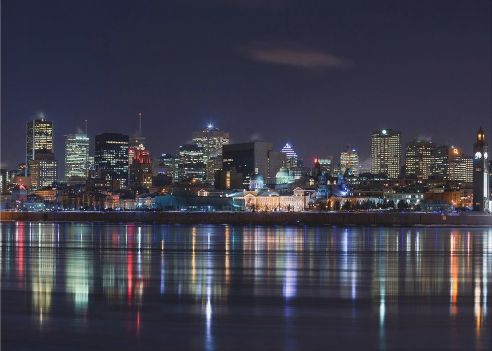 Montreal-natten | Fototapet