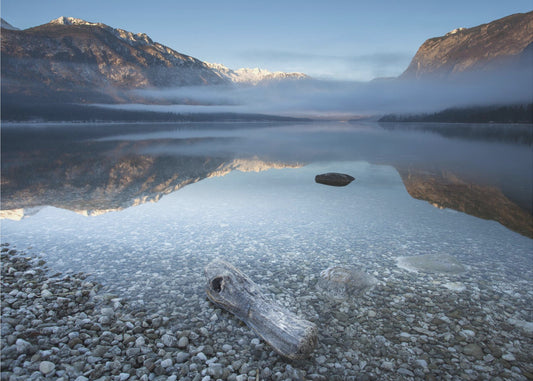 La tranquillità di Bohinj | Carta da Parati Fotografica