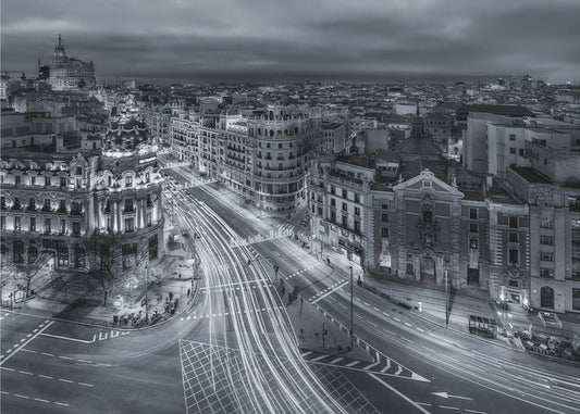 Les lumières de la ville de Madrid | Posters - Affiche Artistique