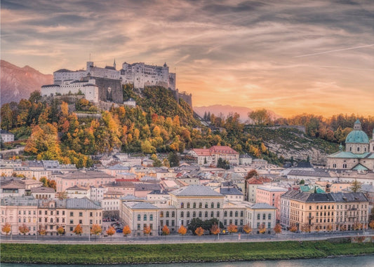 Salzburgo en colores de otoño | Papel Pintado Fotográfico