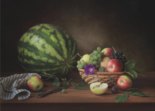 Met bessen en fruit | Posters - Kunstdrukken