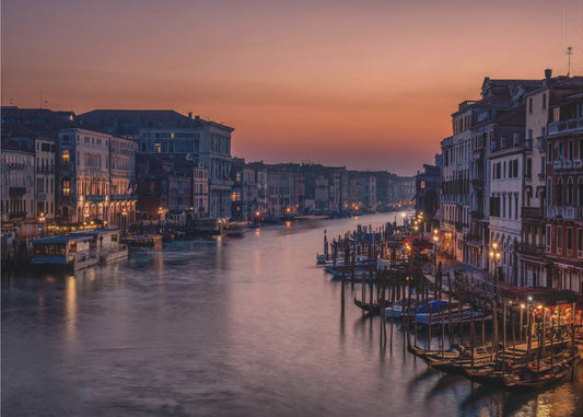 Gran Canal de Venecia al atardecer | Posters  - Impresiones de Arte