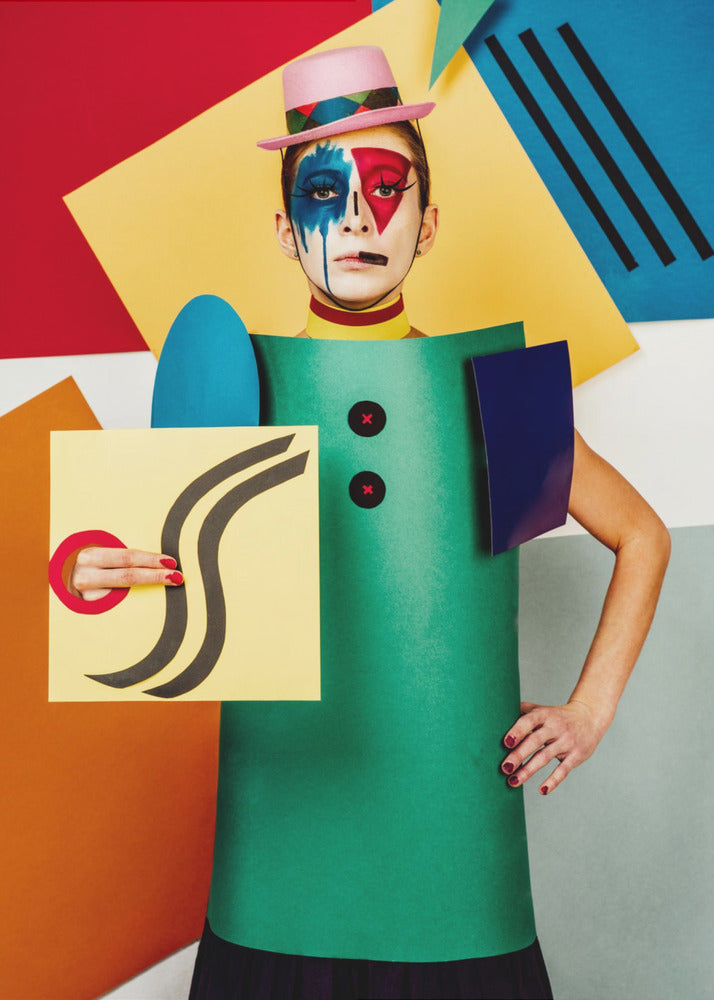 Ritratto suprematista di Lena Naymkina | Stampe su Tela