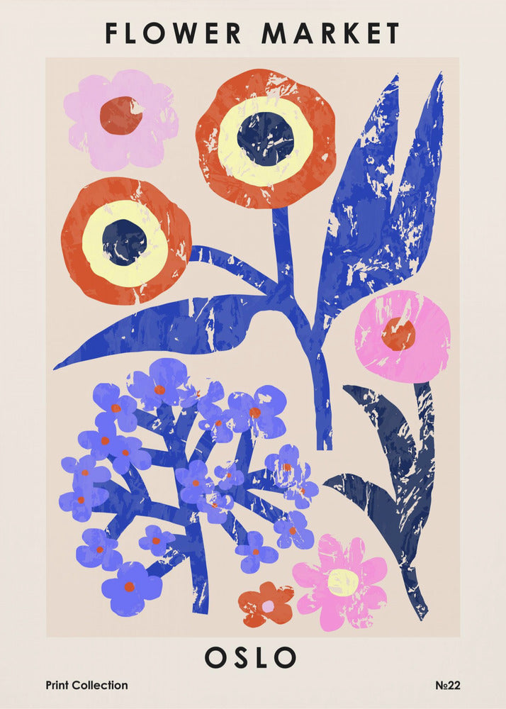 Blomstermarknaden. Oslo | Canvas