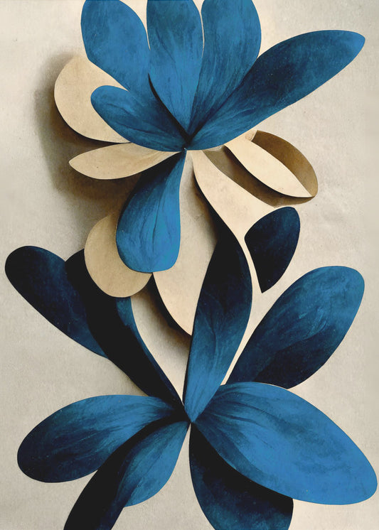 Blauwe waterlelie | Canvasprints