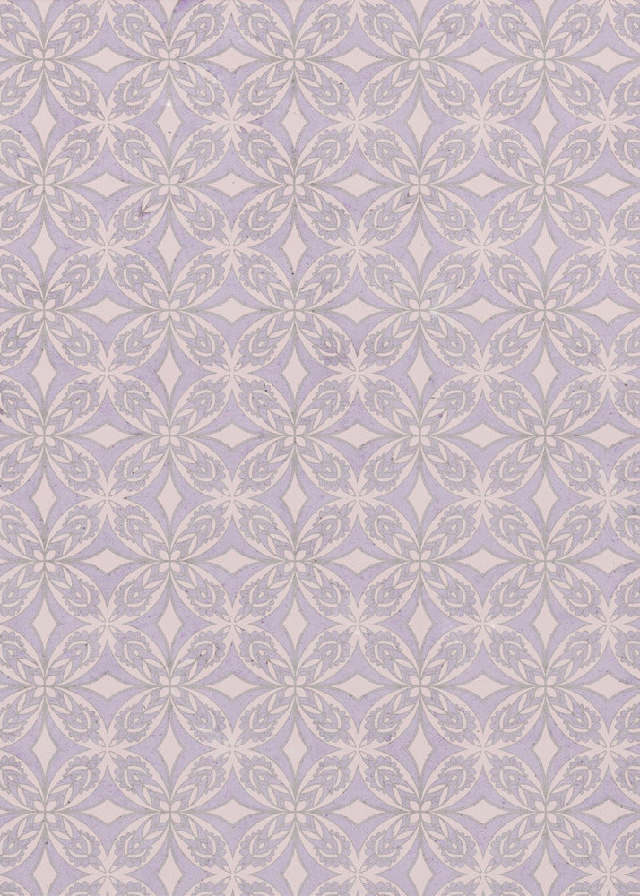 Lavender Blossom Tessellation | Poster