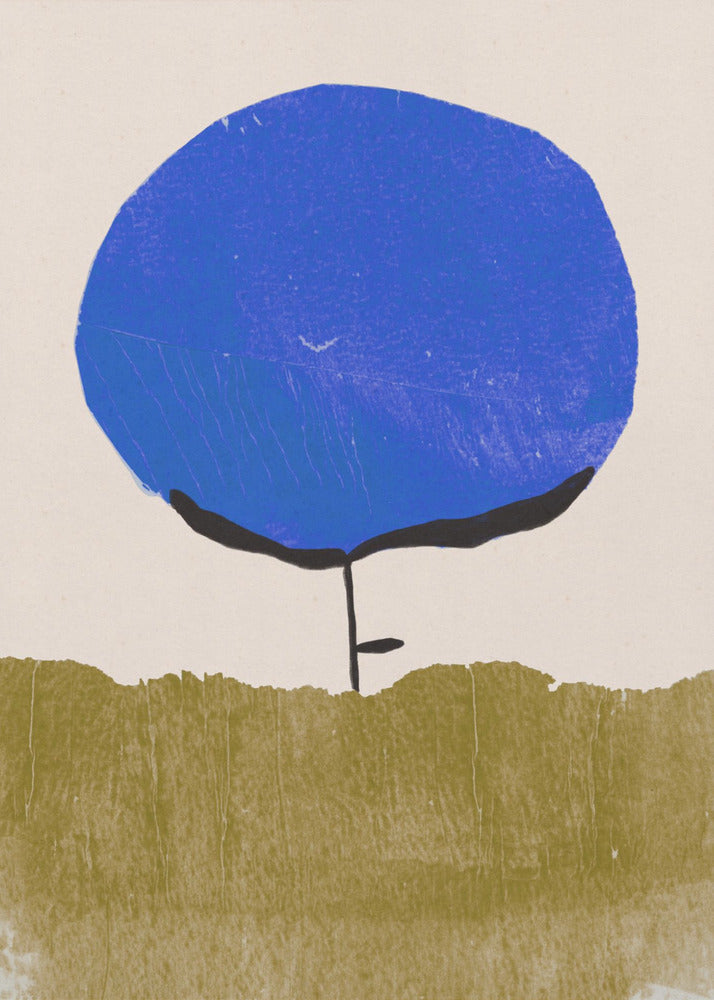 Fleur bleue | Tableaux sur Toile