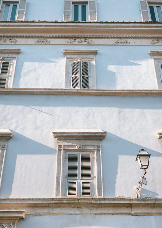 Roms blå toner - Resefotografi i Italien || | Canvastavla