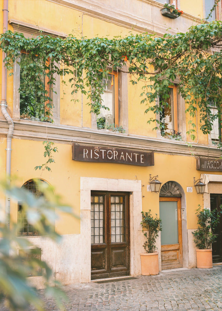 Ristorante Trastevere Rom | Leinwand