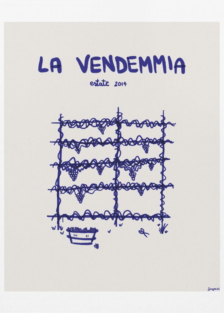 Les vendanges | Tableaux sur Toile