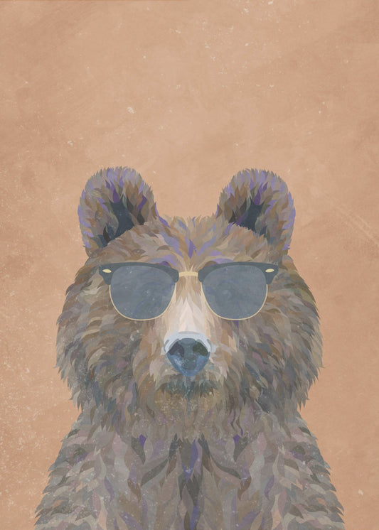 Ritratto di orso fantastico | Stampe su Tela