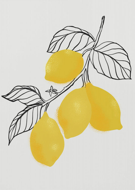Limoni | Stampe su Tela