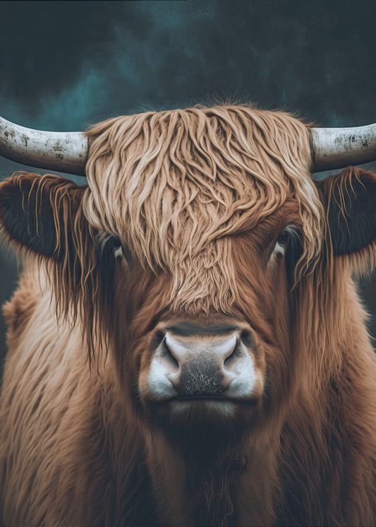 Mucca delle Highlands | Stampe su Tela