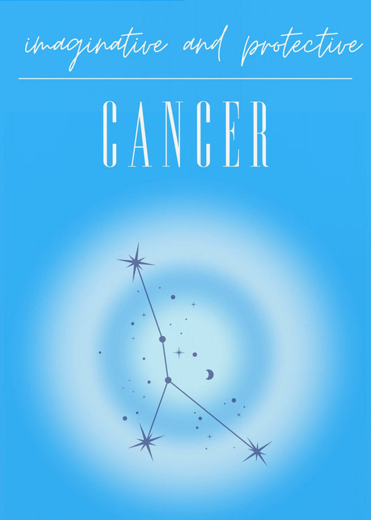 Cancer Zodiac Print Art | Poster
