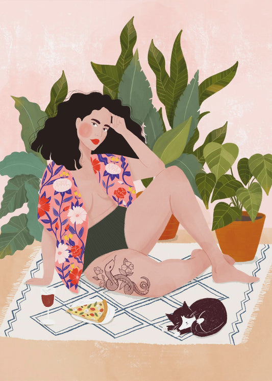 Zondag pizza | Canvasprints