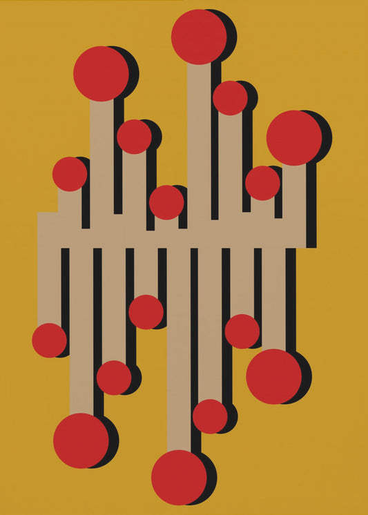 The 1968 Telephonist Mustard | Poster