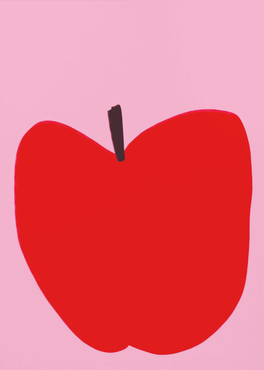 Crimson Simplicity | Poster