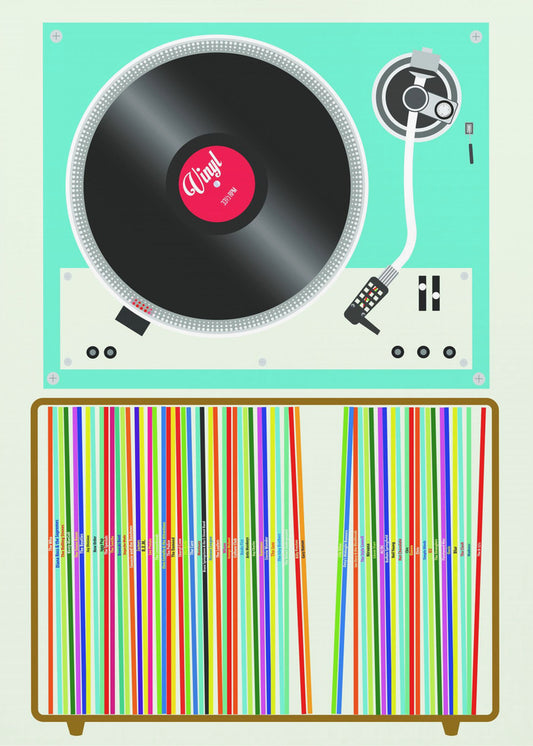 Vinyl Stack | Poster