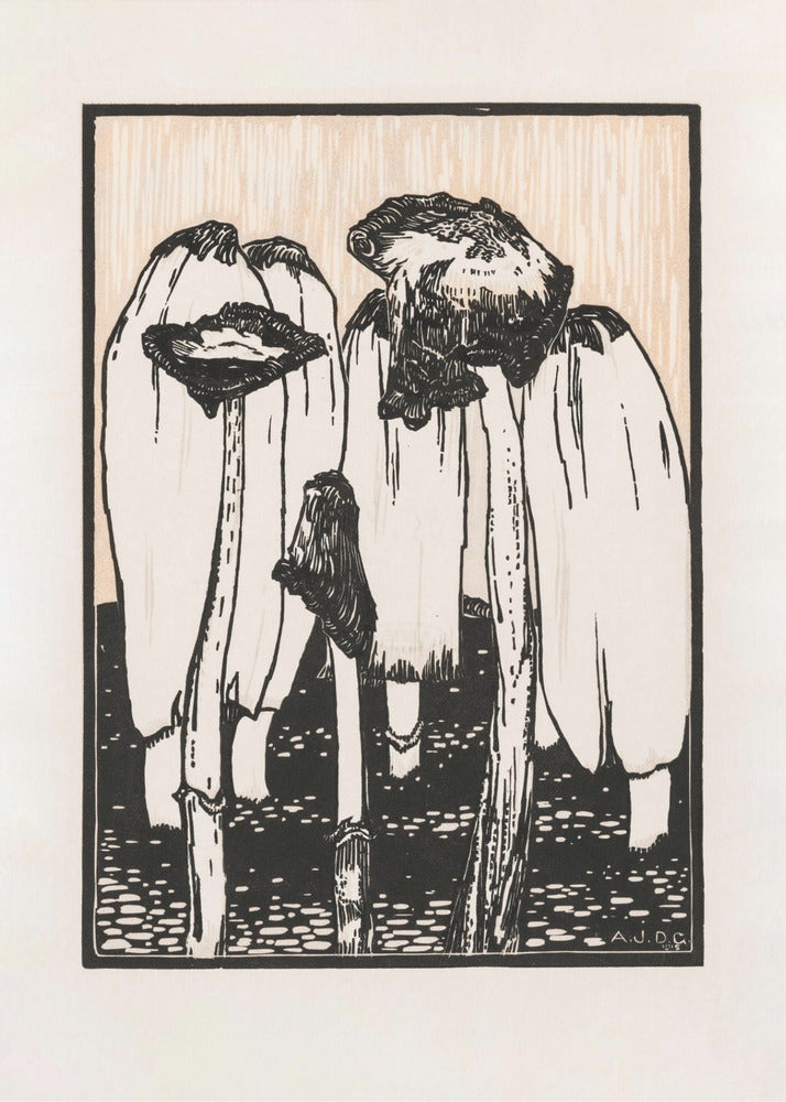 Grzyby atramentowe (1915) | Wydruki na łótnie