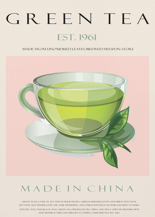 Green Tea Est. 1961 | Poster