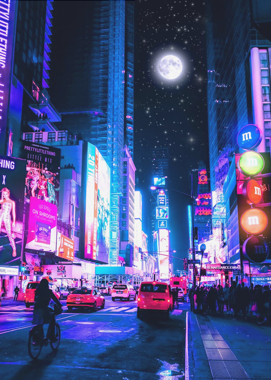Moon City | Canvas