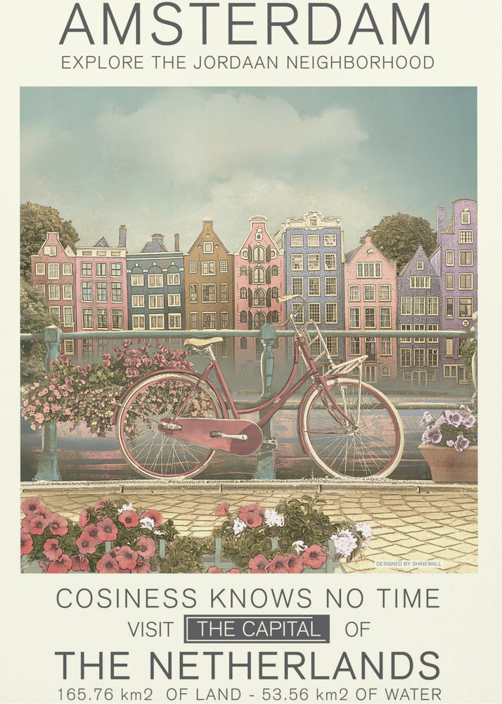 Amsterdam-tryck | Canvas