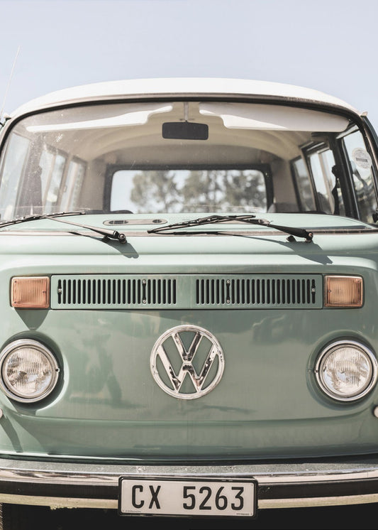 Classic Design In Soft Green Tones Cars | Poster