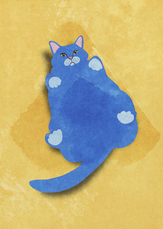 Tjock katt | Canvas
