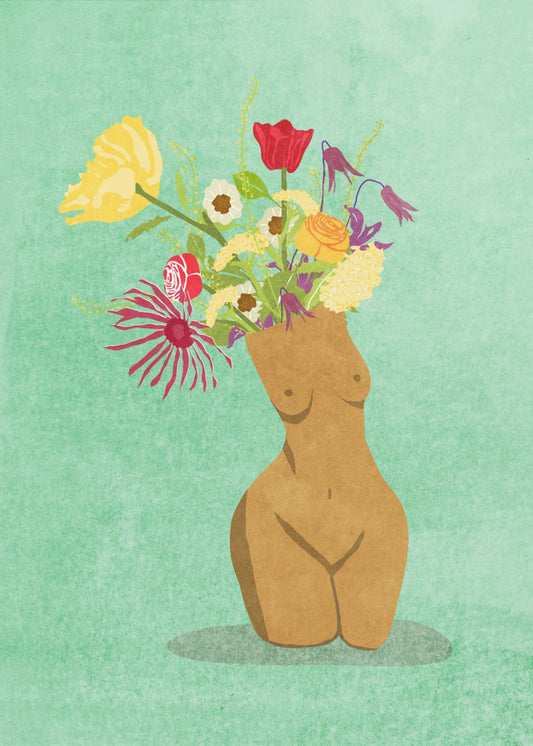 Jag är en vildblomma | Canvas