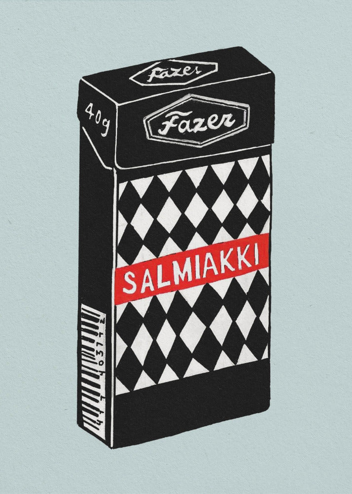Salmiakki | Canvastaulut