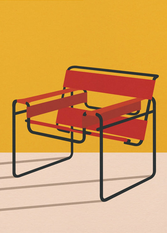 Wassily-stol Marcel Breuer | Lærredsbilleder