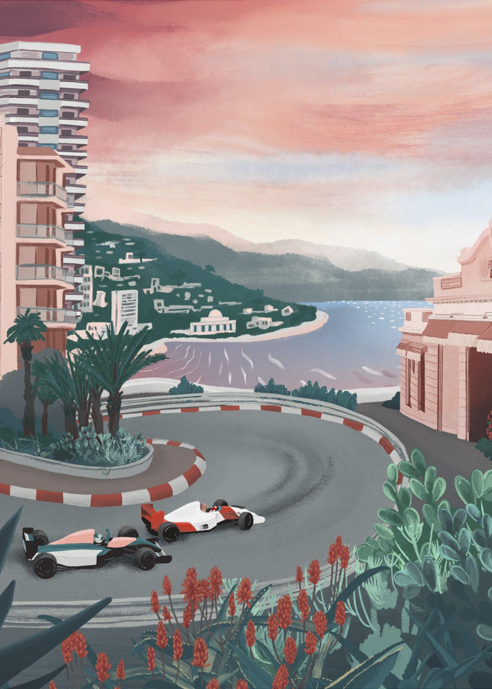 Circuito di Monaco | Stampe su Tela