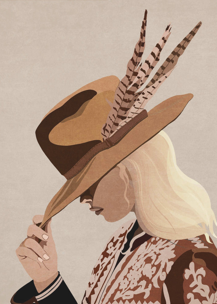 Cowgirl | Leinwand-Bilder