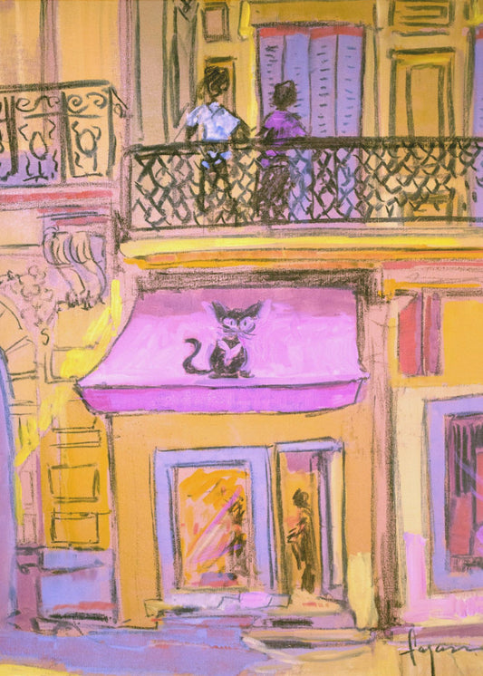Balcony Stroll | Poster