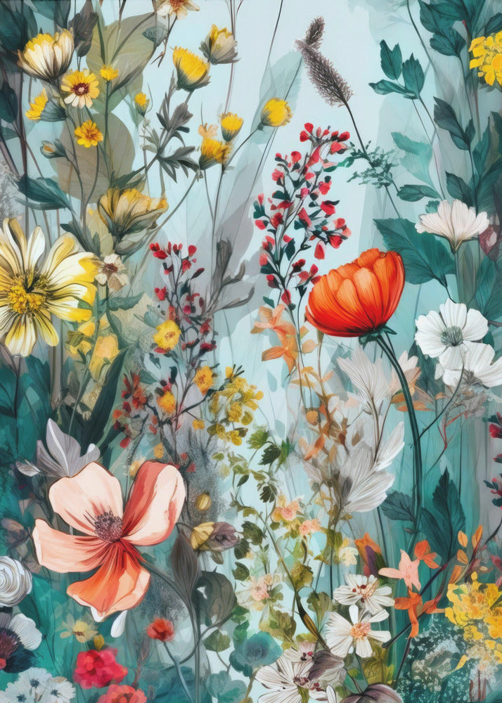 Engblomster 5 | Lærredsbilleder