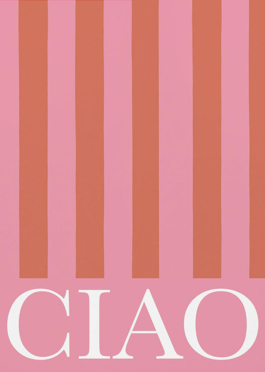 Ciao Stripes | Canvas