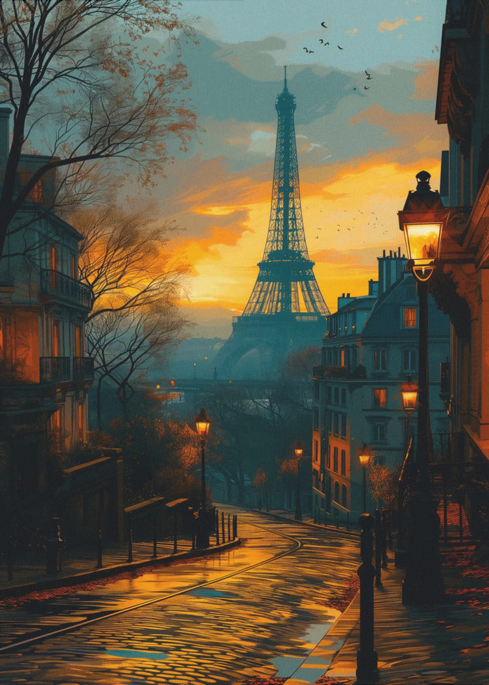 Bienvenue à Paris | Tableaux sur Toile