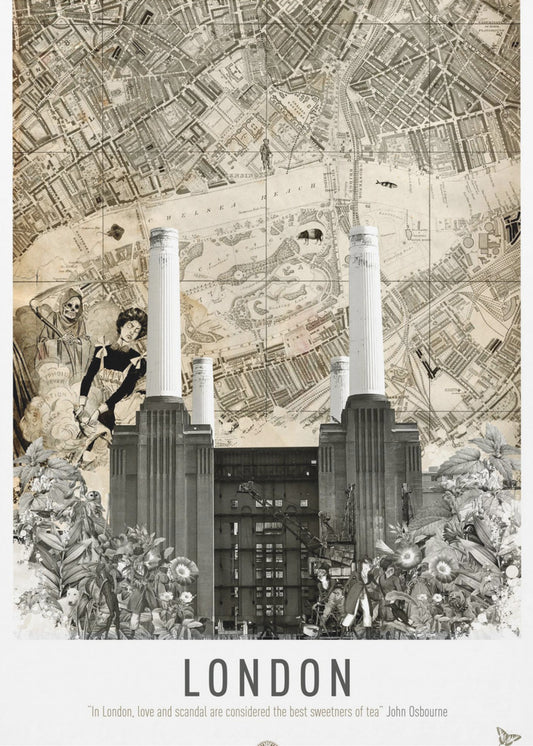 Londres Battersea (City Breaks) | Tableaux sur Toile