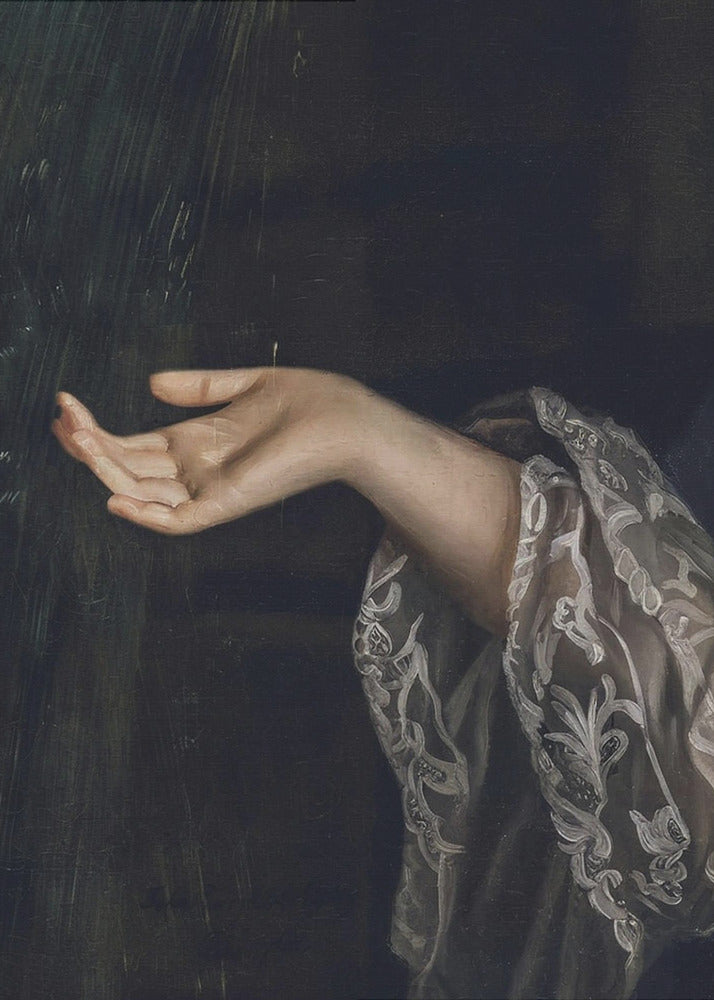 Detalj av kvinna / Oljemålning | Poster