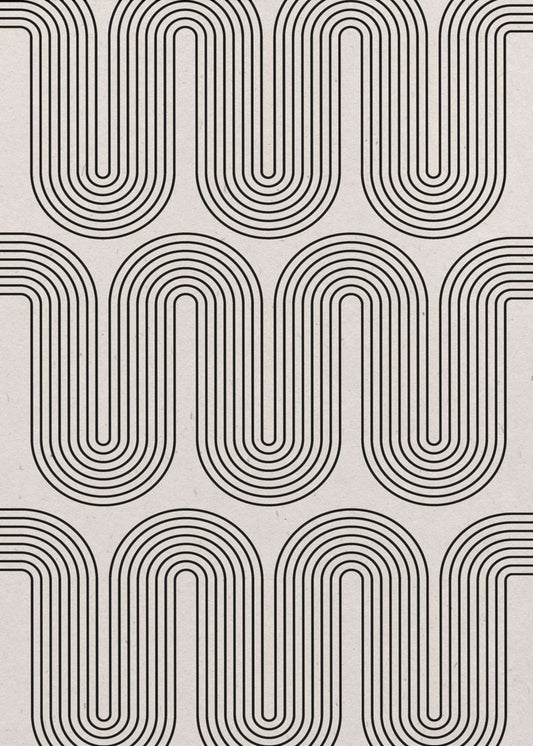 Onde moderne n. 1 | Poster - Stampe d’Arte