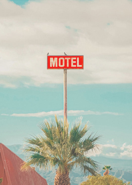 Ce motel est pour les oiseaux | Tableaux sur Toile