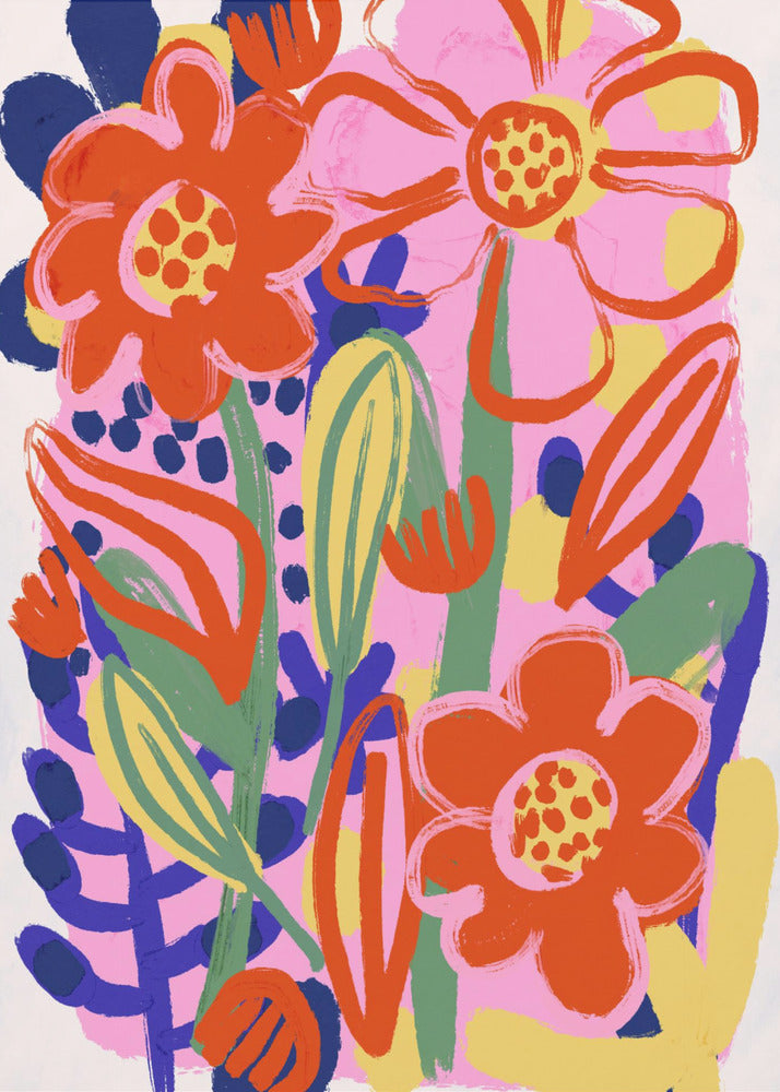 Sommarblommor nr 2 | Poster