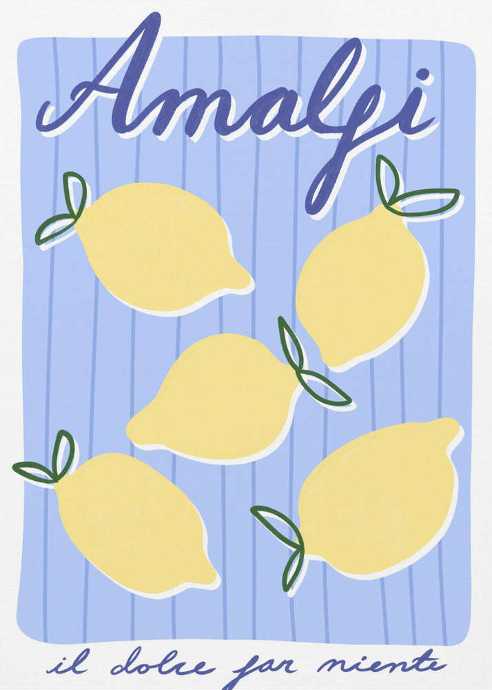 Citronlycka Amalfi | Poster