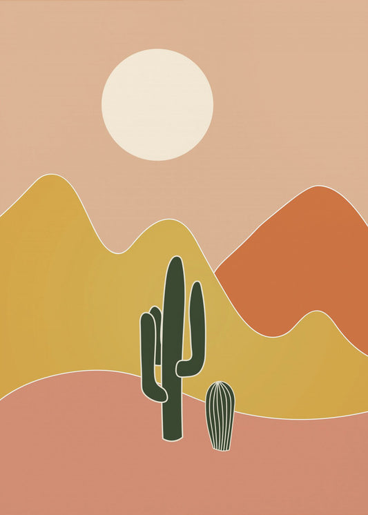 Désert de Californie | Tableaux sur Toile
