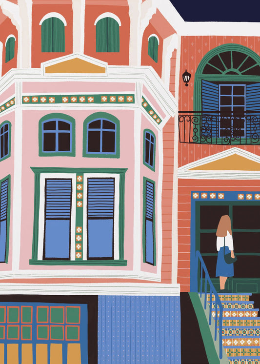 Casa vittoriana 2 | Stampe su Tela