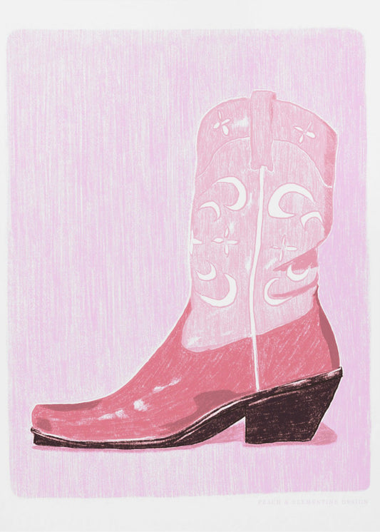 P&C Cowgirlstiefel | Leinwand-Bilder