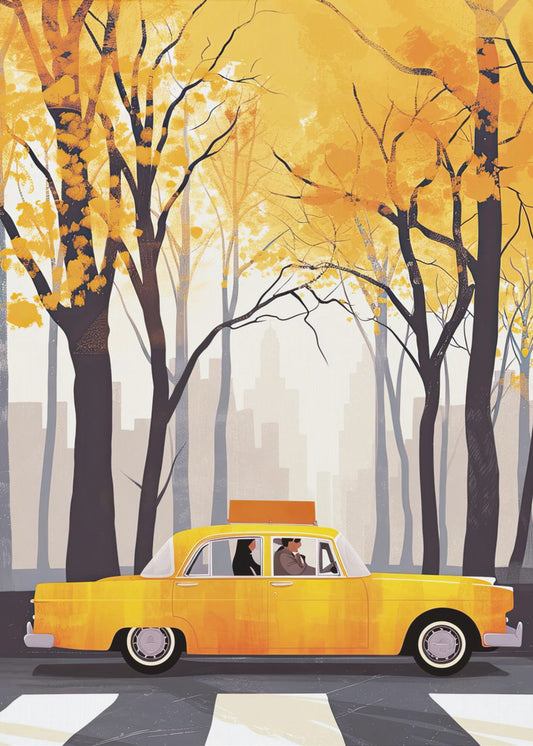 Peinture numérique à l'aquarelle de la ville de New York (6) | Tableaux sur Toile
