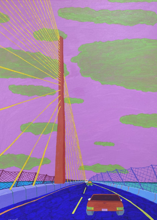 Pont Sunshine Syway n° 2 | Tableaux sur Toile