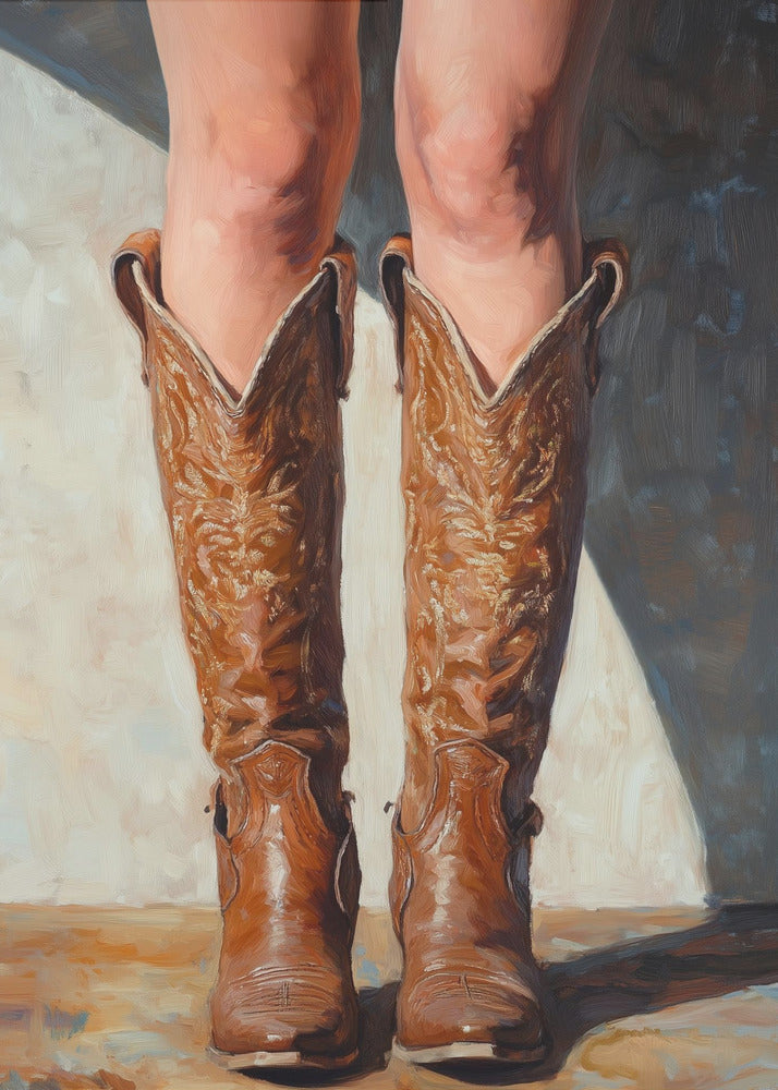 Cowboystøvler | Lærredsbilleder