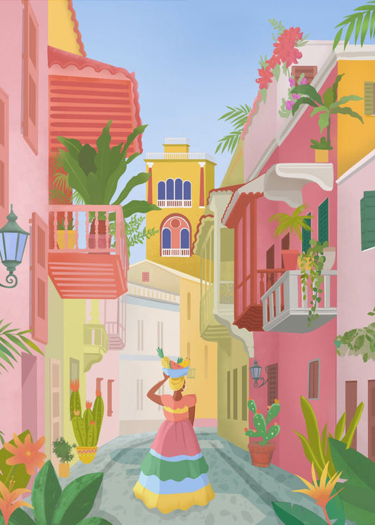 Cartagena, Kolumbien | Leinwand-Bilder